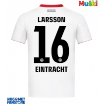 Eintracht Frankfurt Hugo Larsson #16 Gostujuci Dres 2025-26 Kratak Rukav